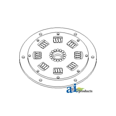 A & I Products Plate, Drive Line Dampener 14.8" x2.7" x14.6" A-353194A1